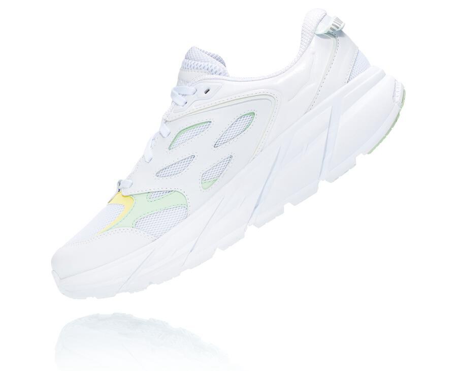 Tenis Hoka One One Feminino Branco - Clifton L - 164-DTMVXL